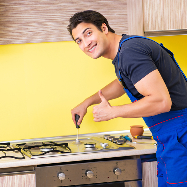 can you provide references from satisfied stove repair customers in Centreville